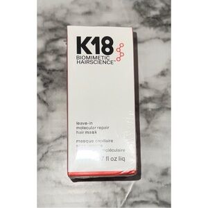 K18 BIOMIMETIC HAIRSCIENCE Leave-In Molecular Repair Hair Mask 50ml/ 1.7oz
